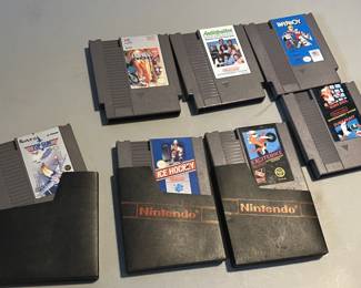 Lot 341 | Vintage Nintendo Game Cartridges Games
