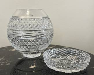Lot 33 | Galway Crystal Bowl & Cut Crystal Finger Bowl
