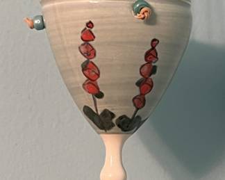 Lot 55 | Art Nouveau Inspire Hanging Pottery Pot
