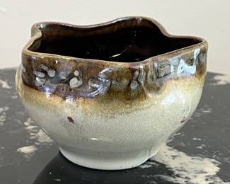 Lot 6 | "R. Bay" Artist Signed Stoneware Pottery Bowl
