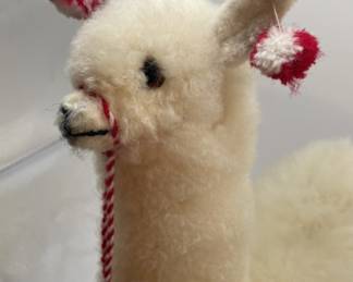 Lot 206 | Llama Real Alpaca Fur Doll
