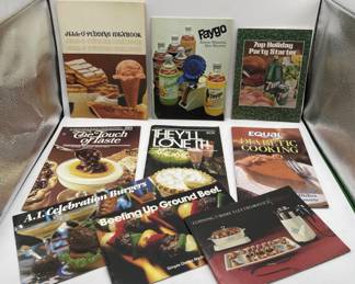 Lot 189 | Vintage 60s-70s Cookbook Paperback Pamphlets
