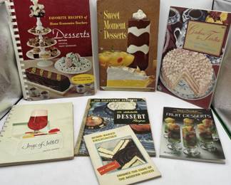 Lot 188 | Vintage 60s-70s Cookbook Paperback Pamphlets
