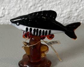 Lot 349 | Art Glass Fish Figurine Ornament approx 2" tall
