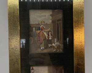Lot 210 | Gilded Framed Triple Print Vintage Wall Art
