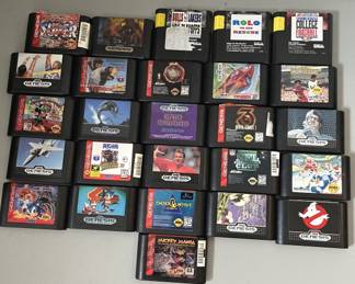 Lot 338 | Lot of Sega Genesis Games Game Cartridges
