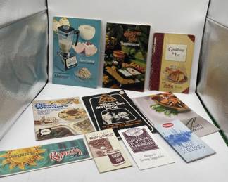 Lot 190 | Vintage 60s-70s Cookbook Paperback Pamphlets
