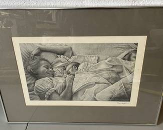 Lot 328 | Detroit Artist Ronald Scarborough Signed Print
