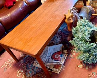 Mid-century modern Danish wood table