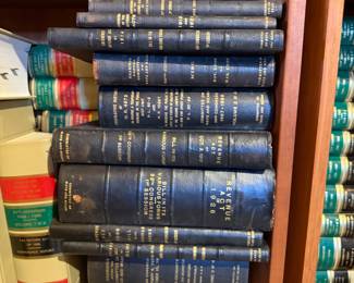 Antique and Vintage Law Books