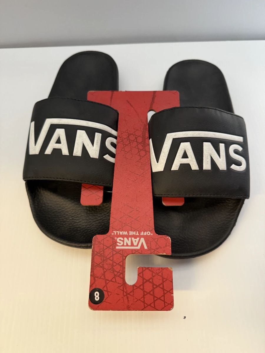 Vans Slides Size 8