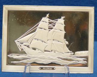 Lot 139. Sterling Silver ingot. Weighs 101 grams