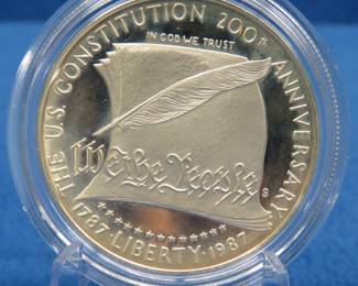 Lot 161. Bicentennial Proof 90% Silver Dollar