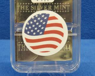 Lot 299. Two Silver Mint sterling rounds. 20 grams each