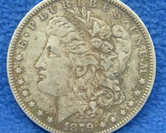 Lot 121. 1879 P Morgan silver dollar