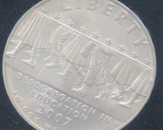 Lot 164. 2007 Proof 90% Silver Dollar