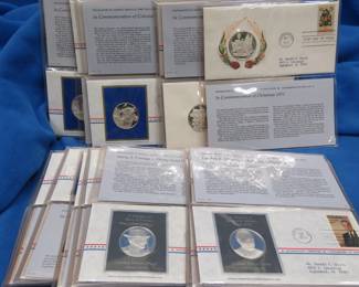 Lot 73. 24 Postmasters of America First Day Covers. Approximately 25 gr each.