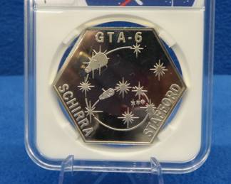 Lot 293. NASA Proof sterling round 19.8 grams