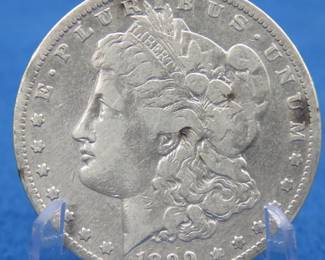 Lot 212. 1899 P Morgan Silver Dollar