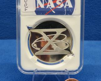 Lot 298. NASA Proof sterling round 20 grams