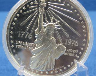 Lot 160. Bicentennial Proof sterling Silver Dollar