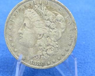 Lot 15. 1880 O Morgan Silver Dollar