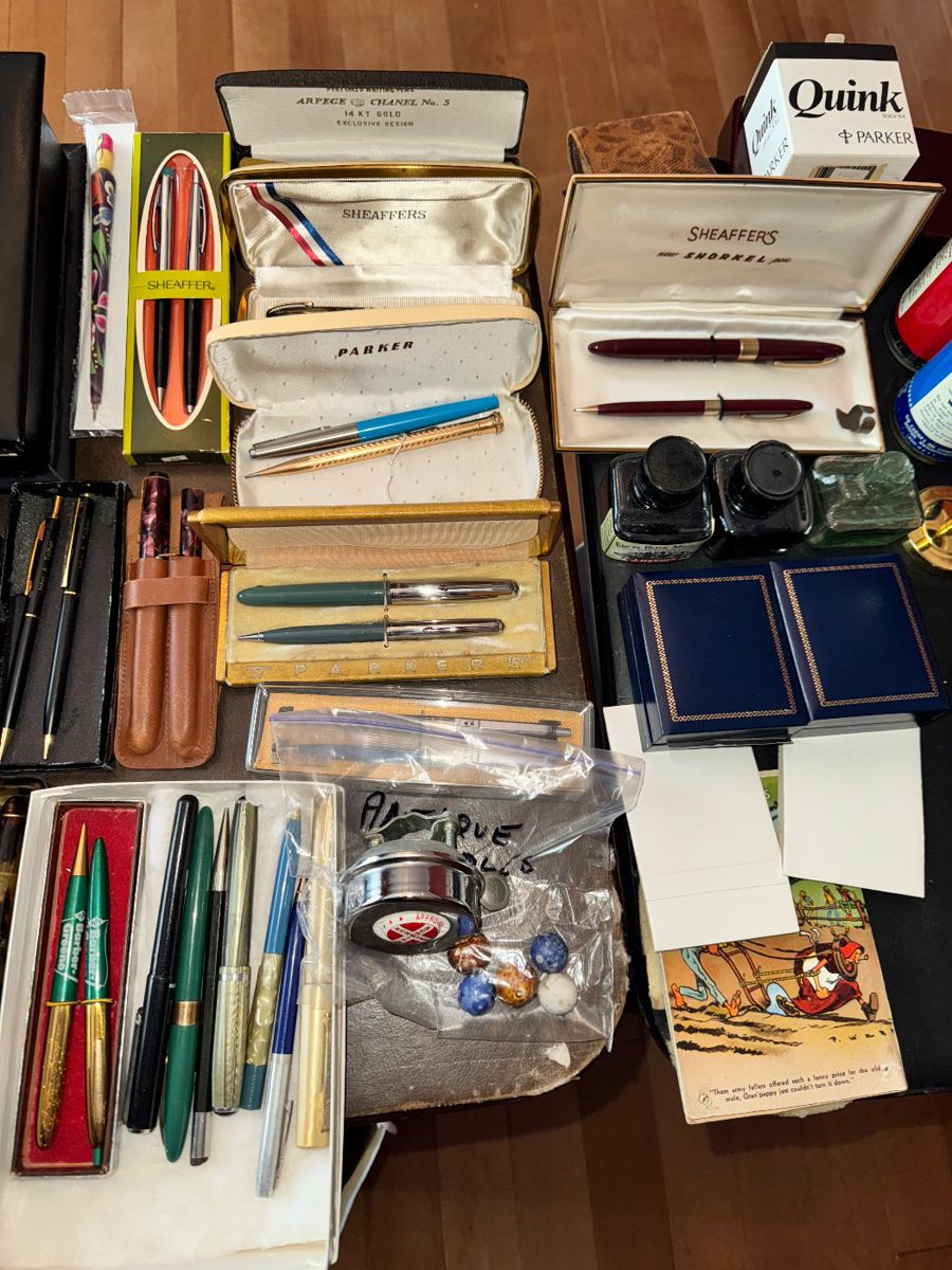 Fountain, Cross, Parker, Advertising etc.