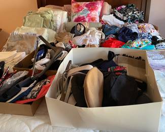 Women's Bathing Suits, Socks, Nightgowns, Sheets