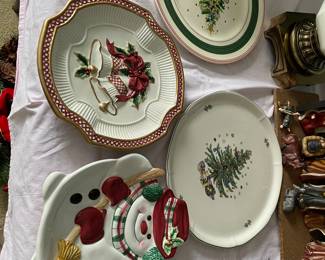 Fitz and Floyd, Christmas Dishes