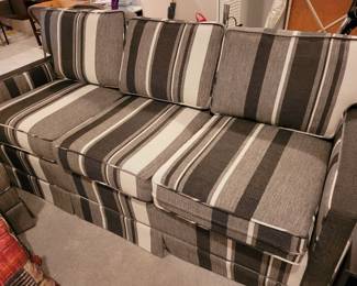 Black and Grey Sofa, Like New