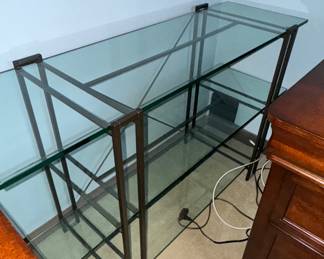 Glass Shelf- 48"W x 16"D x 30"T