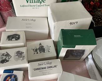 Dept. 56 Snow Village, Figure, Shrubbery