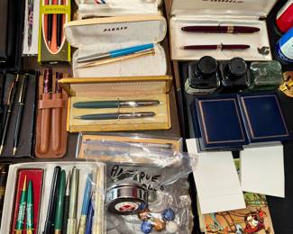 Fountain, Cross, Parker, Advertising etc.