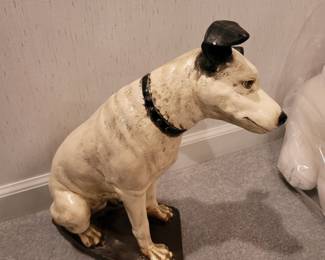 RCA Dog, Vintage Statue