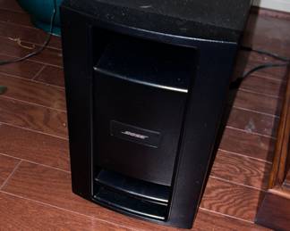 Bose subwoofer included w/ sound system 