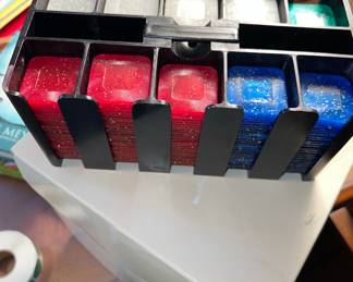 Vintage Square Poker Chips