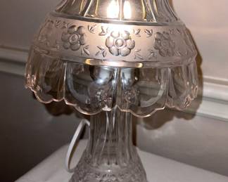 Vintage Crystal Lamps