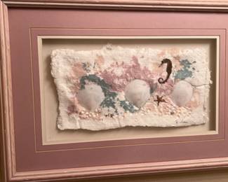 Unique Seashell Wall Art