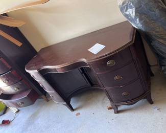Antique Duncan Phyfe Vanity with original hardware 