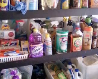 Cleaning supplies