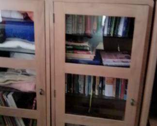 Entertainment center and c.d.s