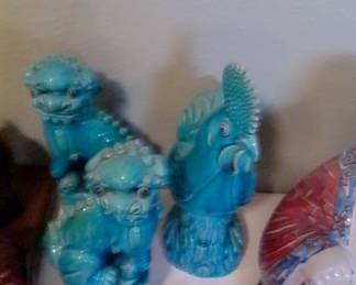 Blue porcelain