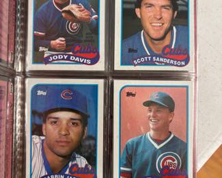 Chicago Cubs Baseball Card Collection