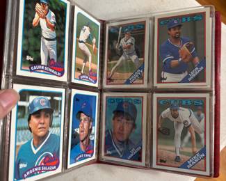 Chicago Cubs Baseball Card Collection