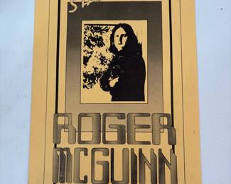 Original Roger Mcguinn at The Stables Poster