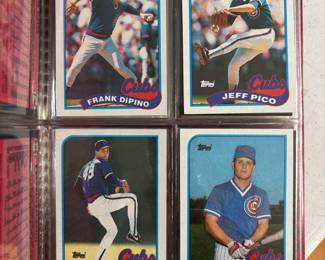 Chicago Cubs Baseball Card Collection