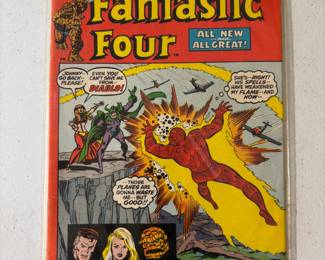 Original Marvel Comic Fantastic Four #117