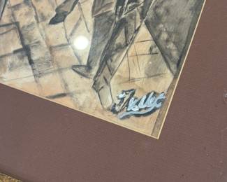 Original Signed Framed Artwork