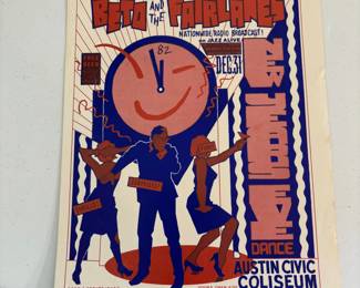 Original 1982 Asleep at the Wheel Poster