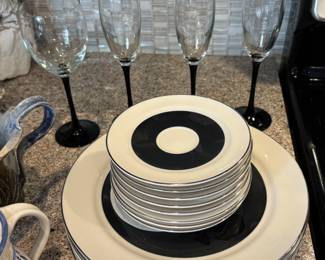 Pickard Midnight Rose China